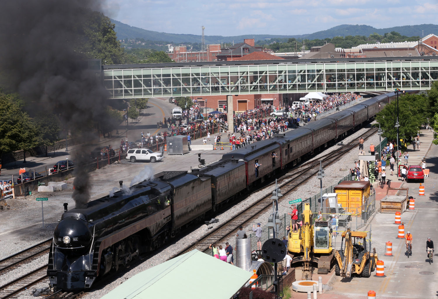 4. Norfolk & Western J-Class 611 Steam Engine